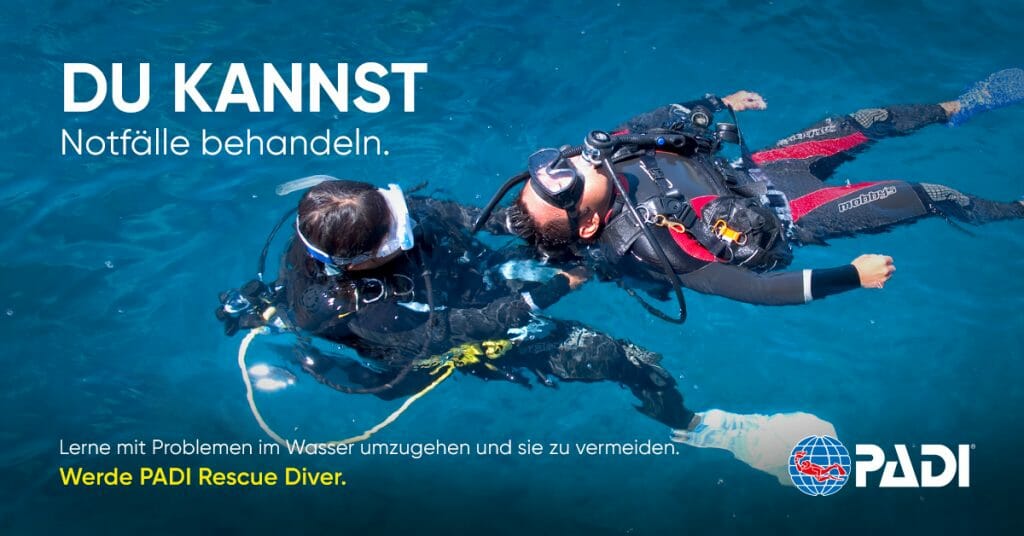 Rescue Diver Kurs bei Tauchsport Dive Connection