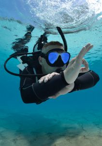 Solo Diver bei Tauchsport Dive Connection